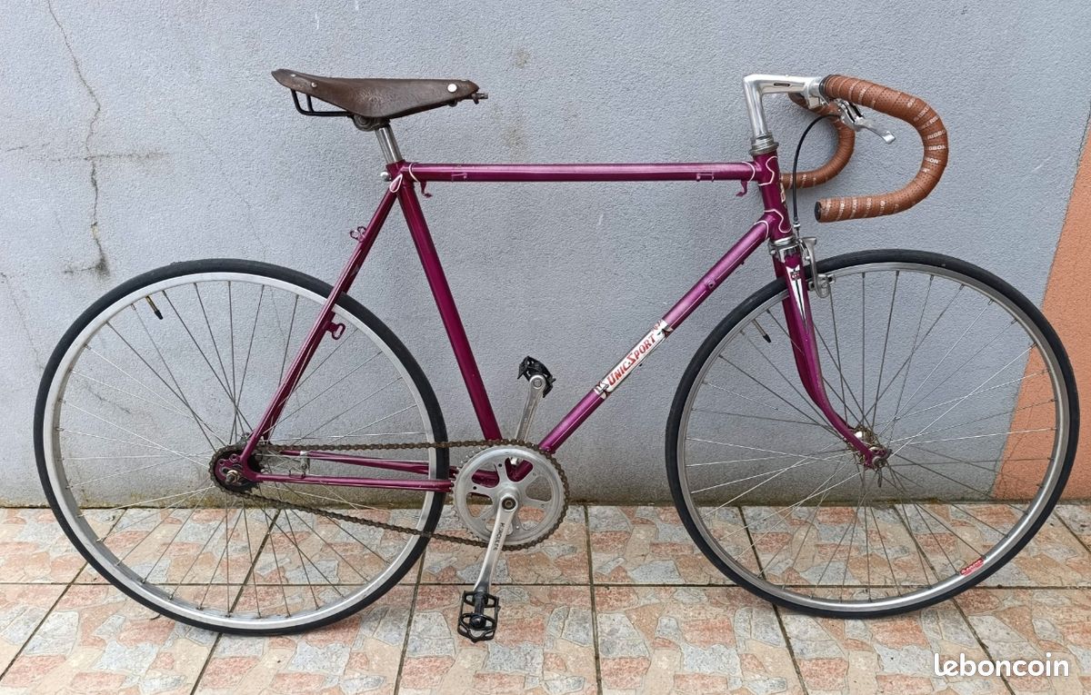Selle De Vélo Idéale - Cuir - Fabriqué En France - Pour Herse Singer