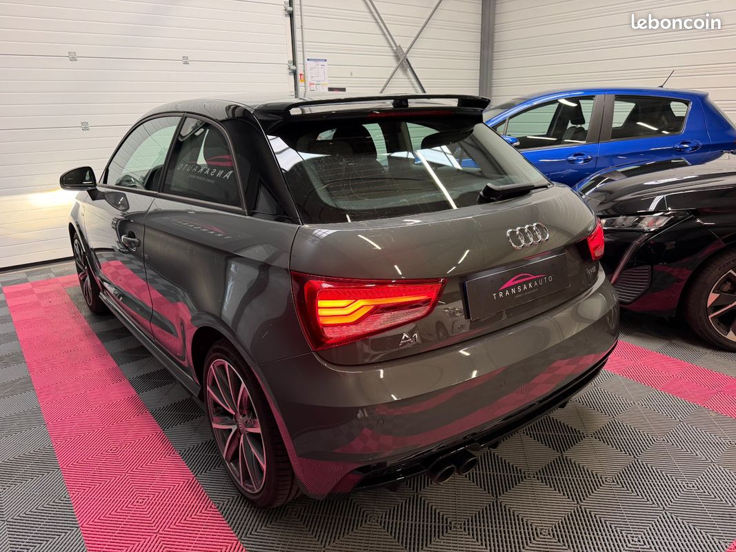 AUDI A1 A1 1.8 TFSI 192 S tronic S line + SIÈGES AV CHAUFFANTS + DRIVE SELECT + RADAR AR + FULL LED (image 5)