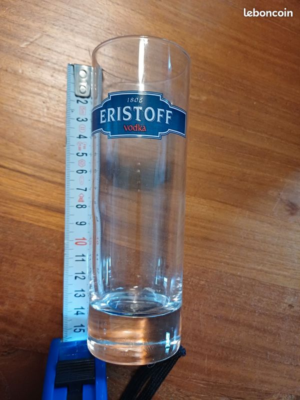 Lot de 6 verres à vodka Eristoff (image 2)