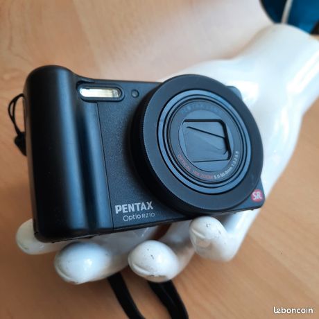 Appareil Photo Pentax Optio E85 12.1 MP - Compact Noir, Zoom 3x, Occasion Testé