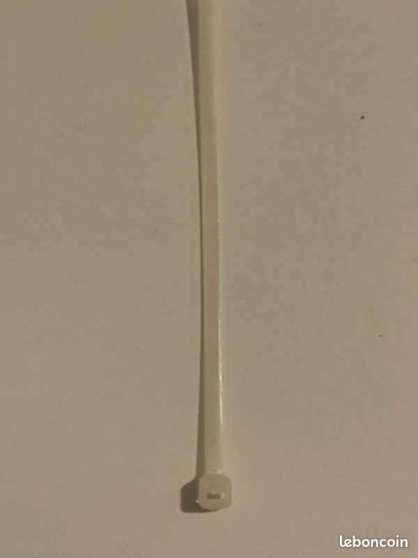 1 sachet de 106 colliers blanc L: 140mmx l: 3,5 mm VOLTMAN (image 2)