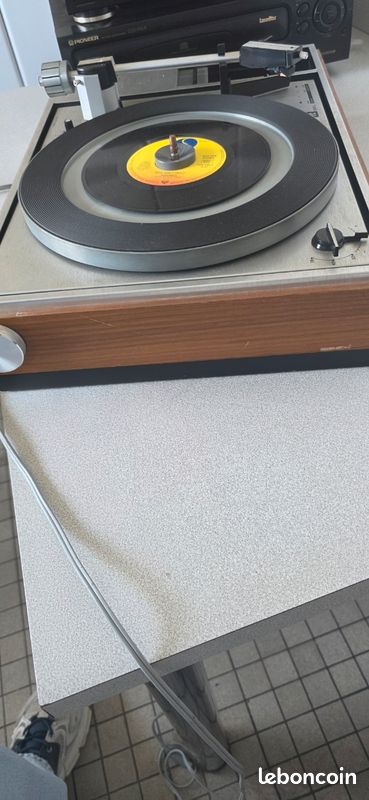 Platine Vinyle Vintage Perpetuum-Ebner PE 2020 L Noyer - Haut de Gamme Allemand (image 3)