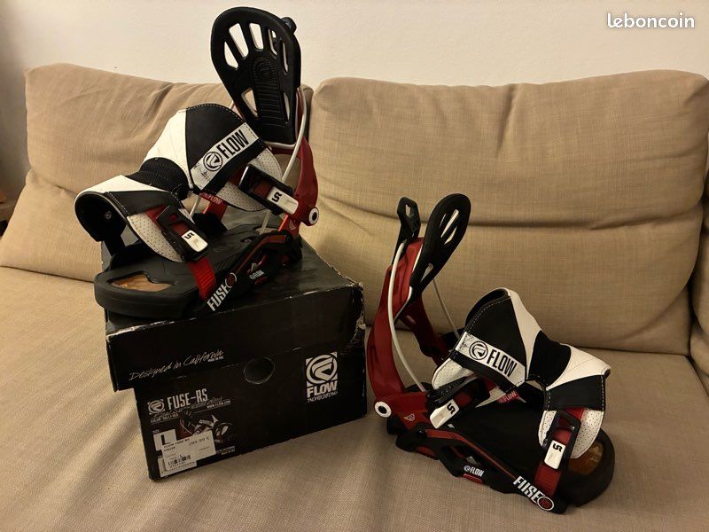 Snowboard Flow Rhythm 155 Cm – Occasion, Sans Fixations, Noir, Unisexe