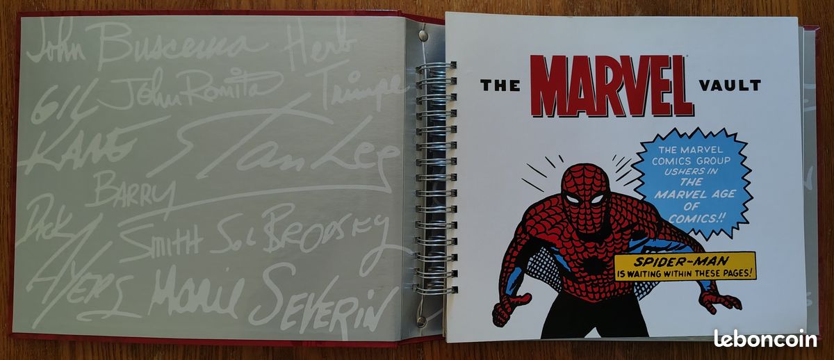 Livre de collection sur Marvel « The Marvel Vault : A Museum-in-a-Book » (image 3)