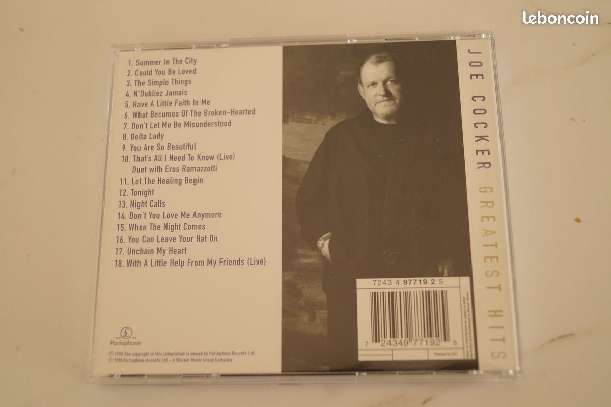 CD Joe Cocker - Greatest Hits (image 3)