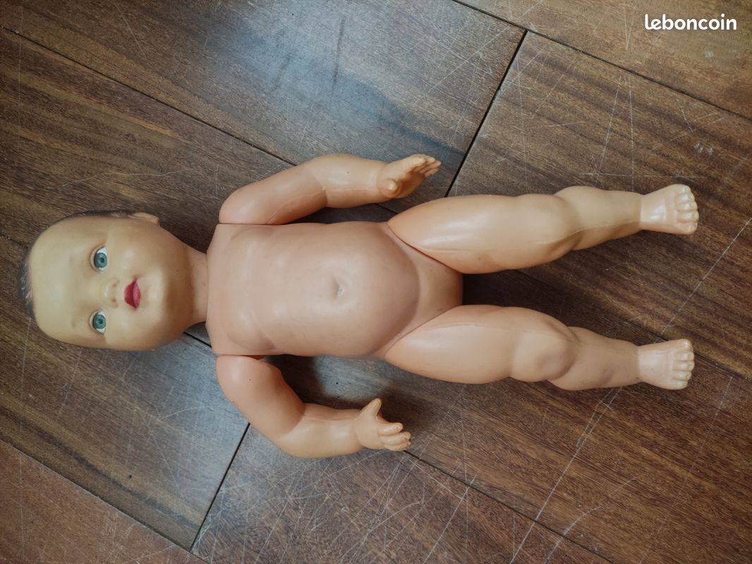 ANCIENNE FÈVE ALLEMANDE, Baigneur Bébé, Biscuit Polychrome 36 mm Porcelaine EUR 190,00 - PicClick FR