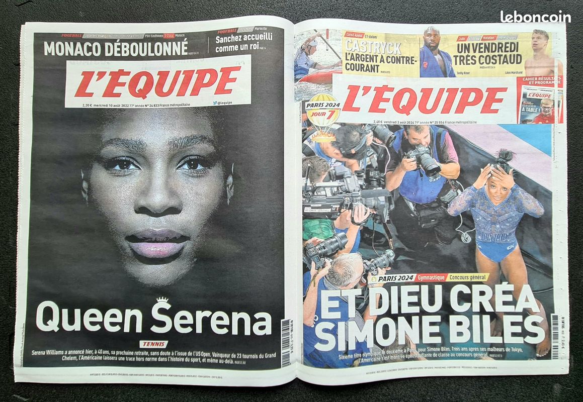 L'EQUIPE 08/03/2026 Collection Les Unes "HALL OF FEMMES" (image 5)