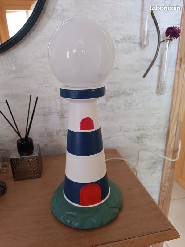 Lampe de chevet phare marin (image 2)