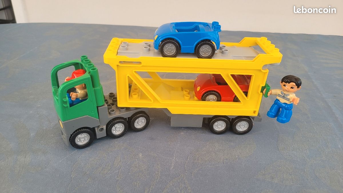 Duplo 5684 camion transporteur voitures (image 1)