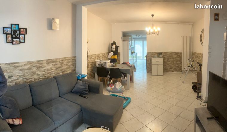 MAISON 108m2, 3 CHAMBRES A LOUER A LOMME