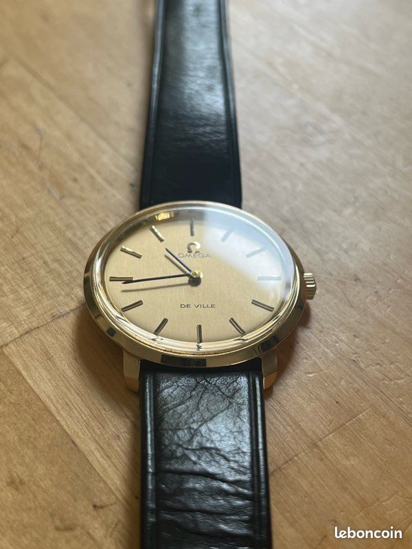Montre Omega De Ville or 9 carat 1976 NOS (image 2)