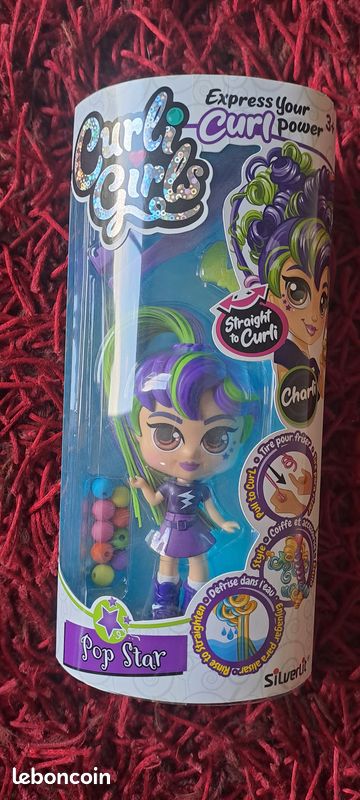 Poupée Curli Girls Charli Pop Star neuve (image 1)