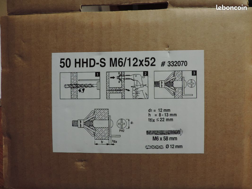 Cheville Hilti (image 1)