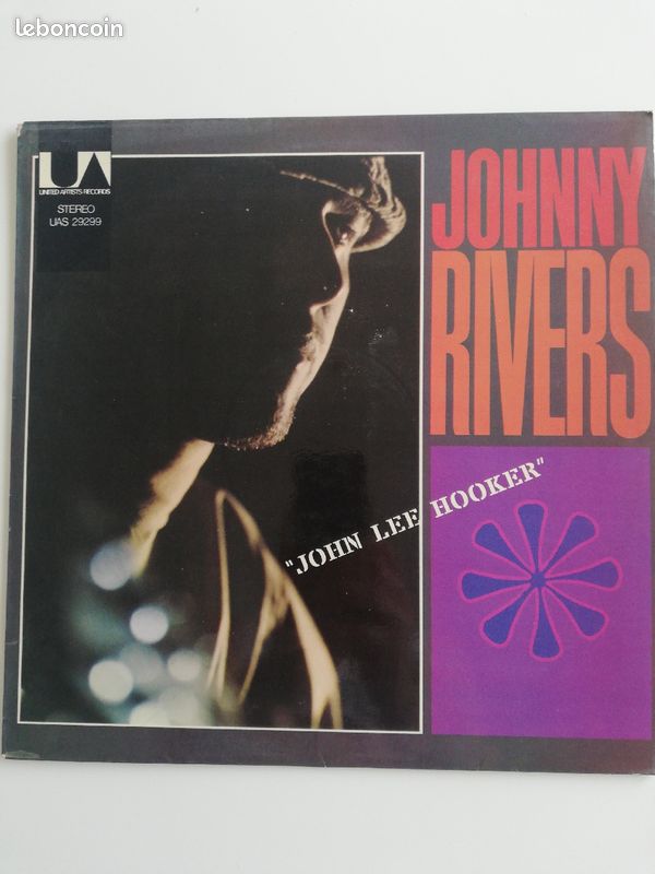 Johnny Rivers - John Lee hooker (33T Vinyle) (image 1)