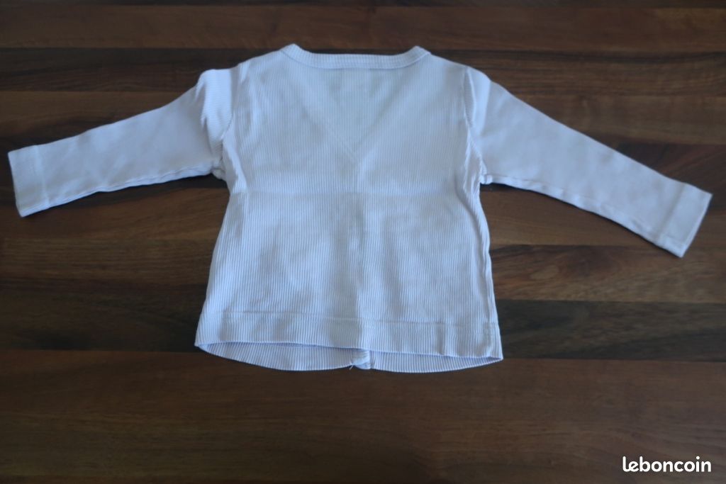 Gilet Petit Bateau 12 mois fille (image 4)