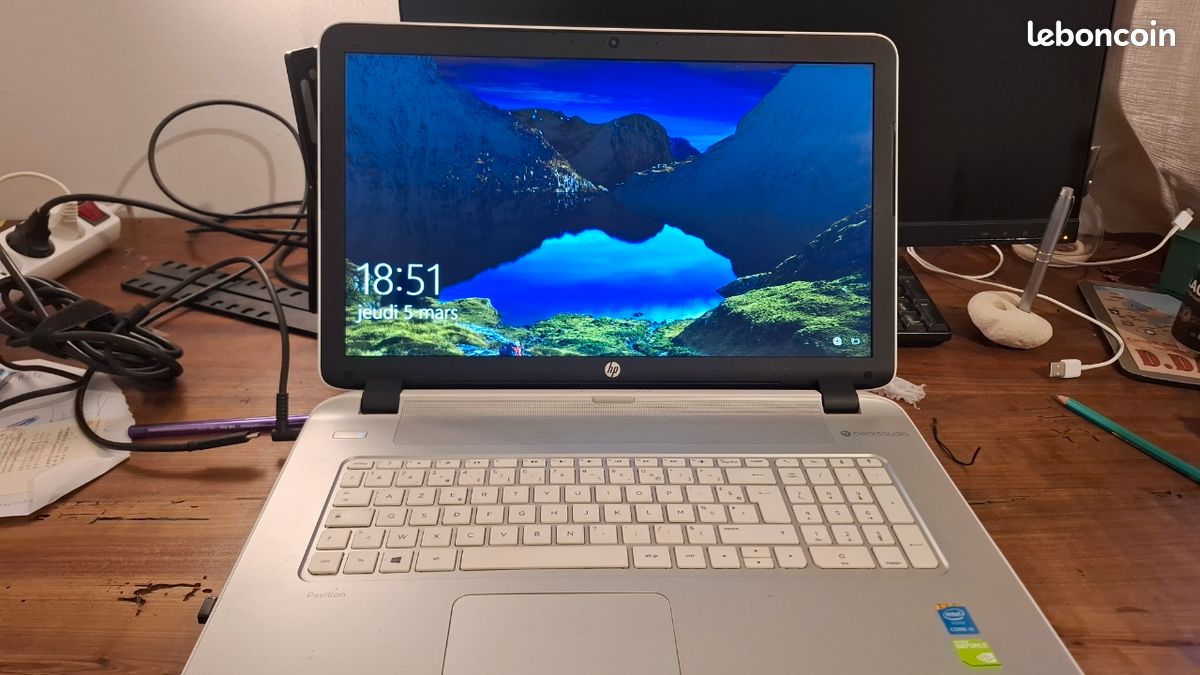 Ordinateur portable HP Pavilion 17-e083sf F1Y25EA | Jardin internet