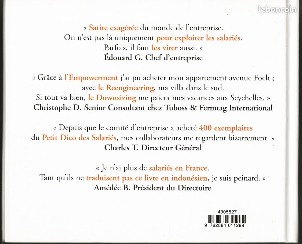 Humour - Le Dico illustré " Patrons et salariés " (image 2)