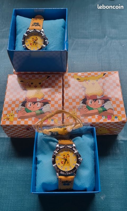 Montre pokemon + bracelet pikachu (image 1)