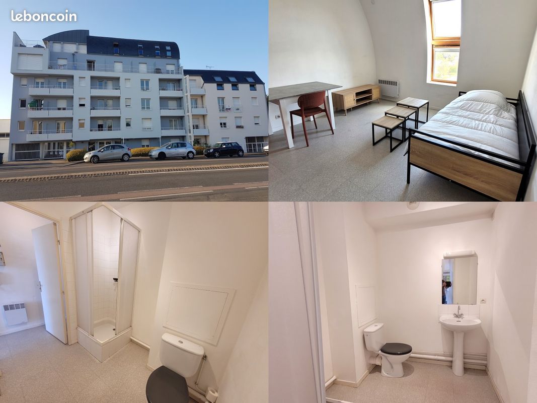 Studio meublé 21m2 exposé sud avec parking sécurisé (image 3)