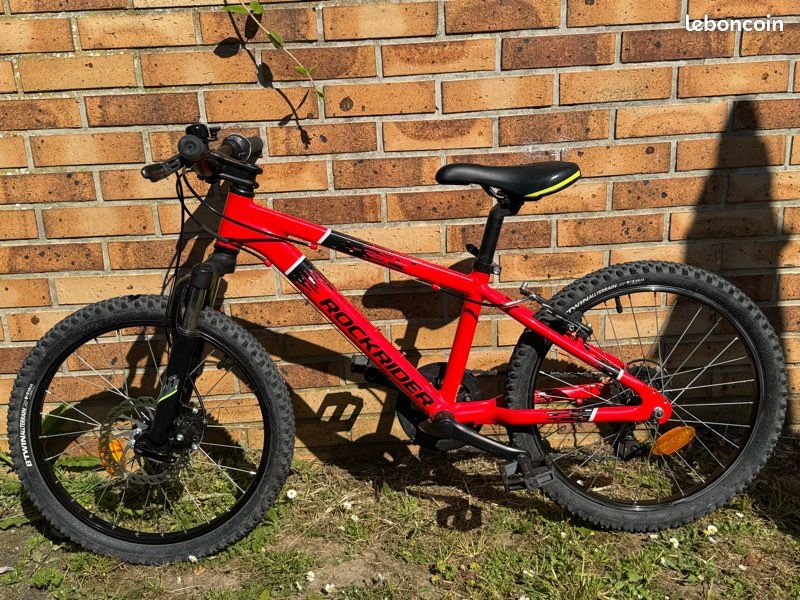 Rockrider 900 Btwin Rockrider Red B'Twin Rockrider ST 900 Kids 20
