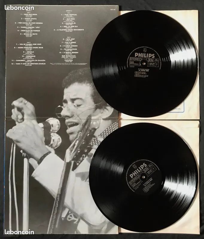 ♥🎼2x33t🇧🇷 ✦ Jorge Ben (Fio Maravilha) ✹ 1977 (image 2)