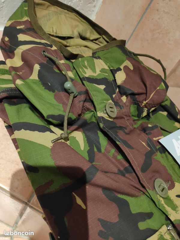 Veste snugpak arktis dpm95 taille large neuve / parka smock commando neuve (image 7)