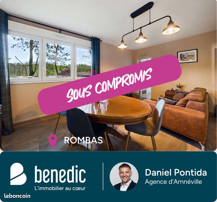 Appartement 4 pièces 69 m² · à Rombas · 69 m² · 79 000 €