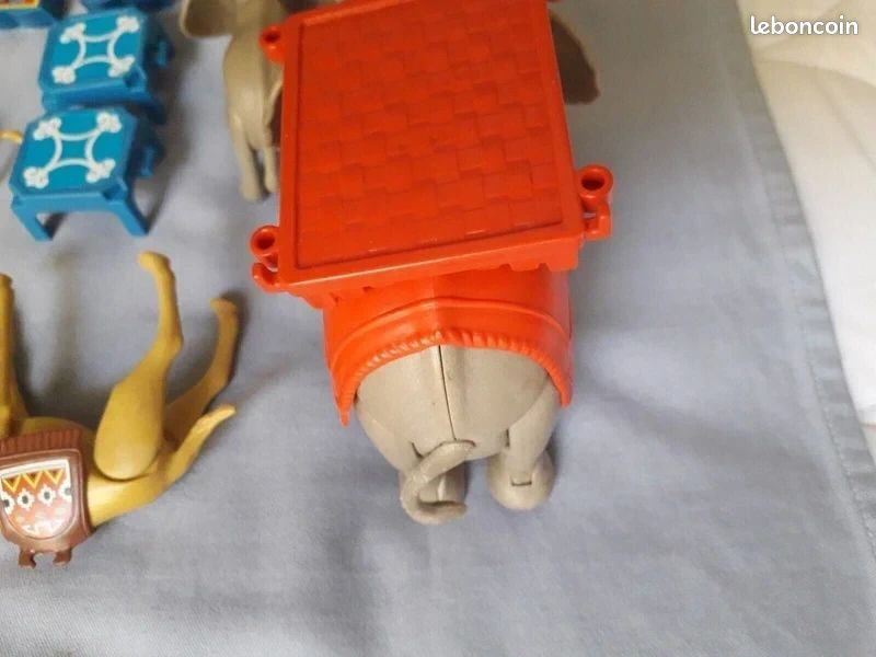 Playmobil cirque rouge vintage avec boite (image 9)