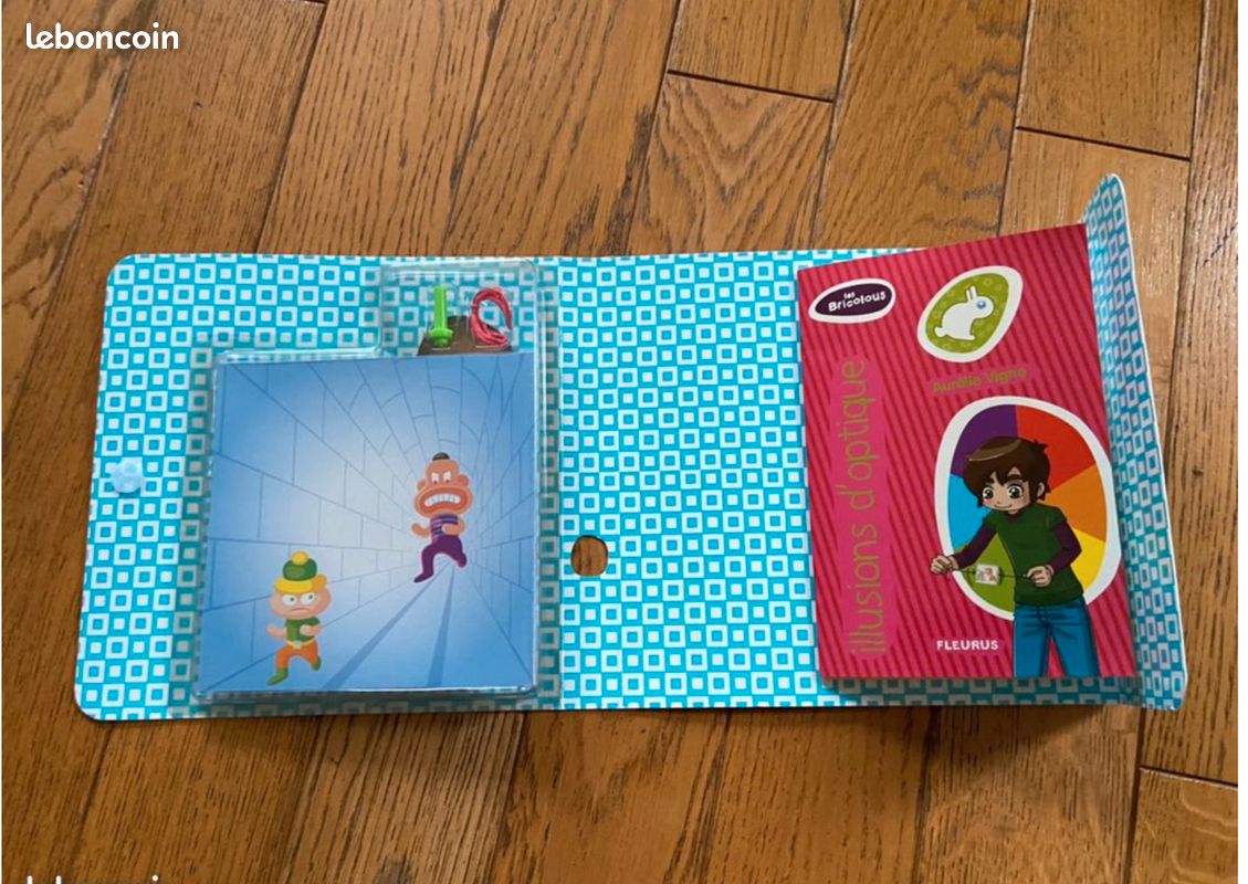 NEUF Coffret fleurus Bricolous illusions d’optique NEUF (image 3)