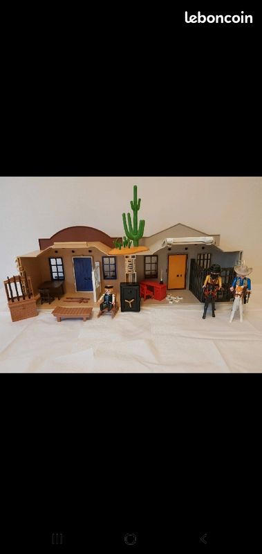 Valisette de western playmobil (image 1)