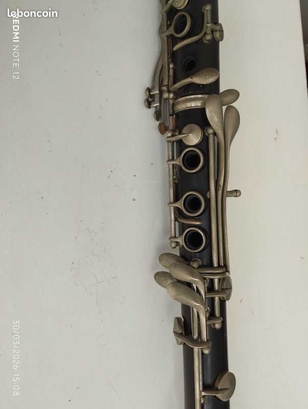 Jolie clarinette en bois ancienne (image 3)