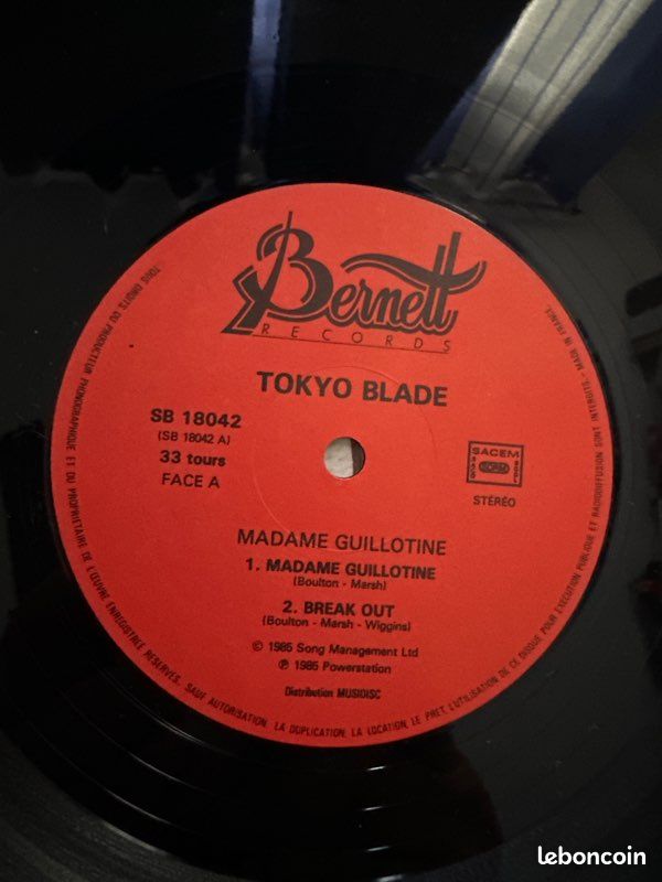 Tokyo Blade - Madame Guillotine (Vinyle) (image 5)