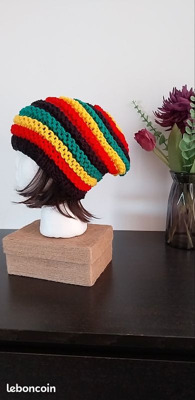 Joli bonnet slouchy rasta (image 4)
