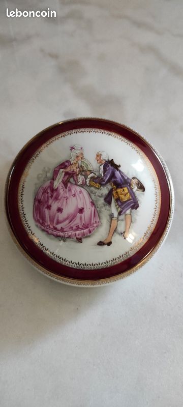 Bonbonnière ancienne porcelaine Limoges (image 12)