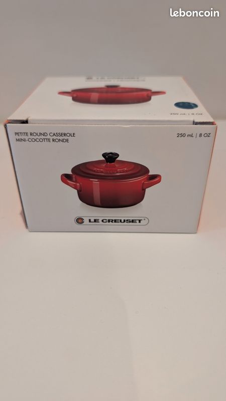 Mini-cocotte ronde Le Creuset – 250 ml – Neuve en boîte (image 2)