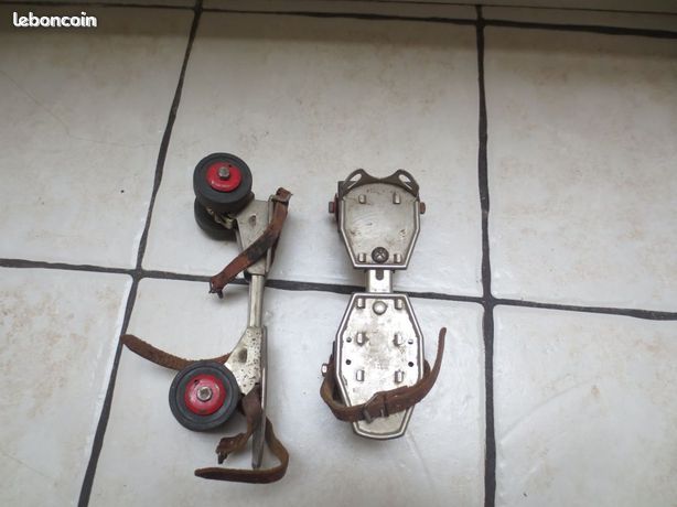 Anciens patins à roulettes (Speedy, Vitesse, Midonn, Jack