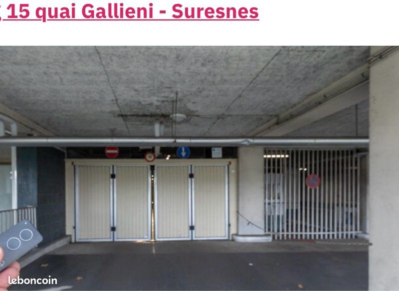 Parking à louer Suresnes Centre-Ville · 80 €/mois