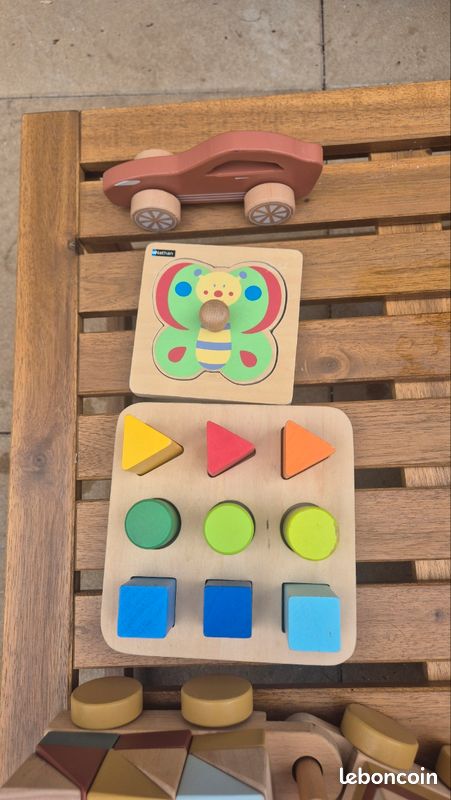 Lot de jeux d'assemblage en bois (image 3)