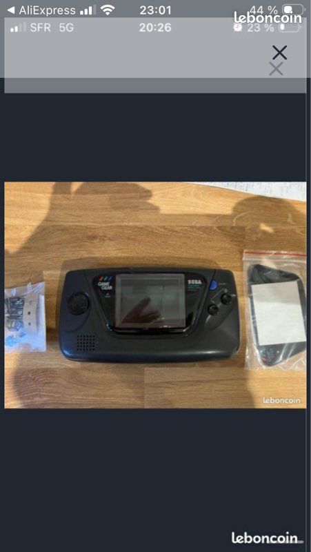 Console Sega Game Gear Jaune Restaurée - Entièrement Fonctionnelle