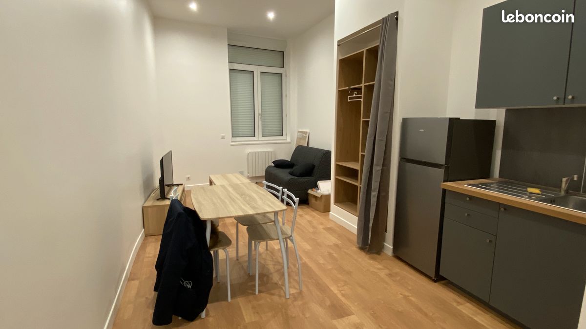 Appartement 1 pièce 29 m² · à Lille · 28,9 m² · 560 €/mois