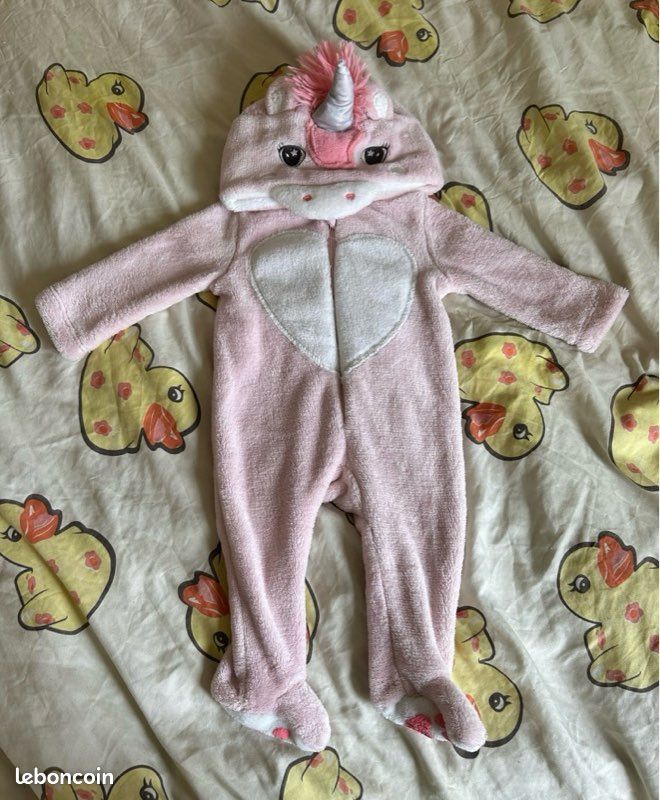 Combinaison Licorne Bebe Fille Combinaison Pyjama Licorne Myrtille