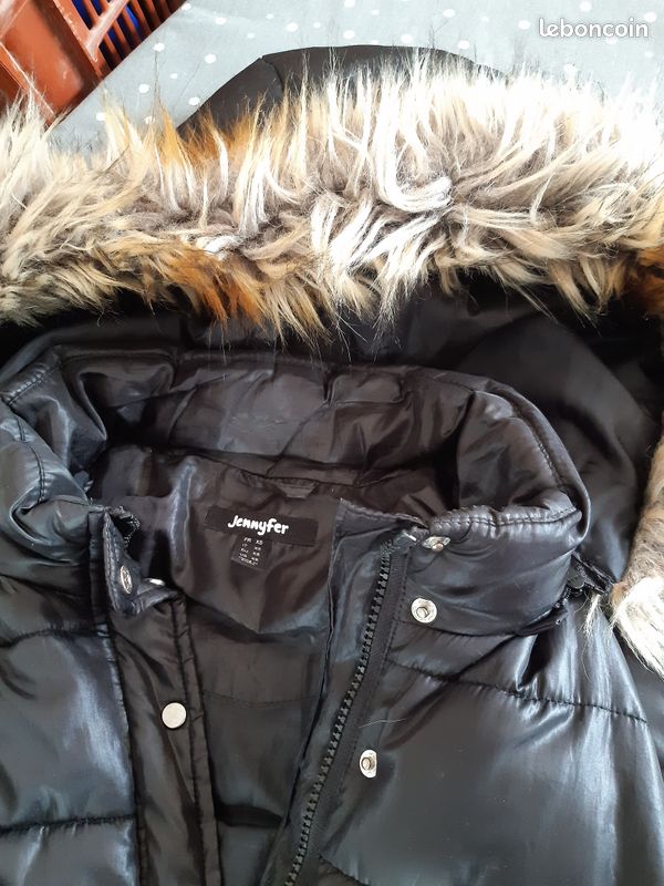 Sweat Capuches Habits Jennyfer Doudoune Noire Jennyfer Doudoune - Main Image