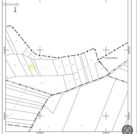 Terrain 1 982 m² Dieudonne