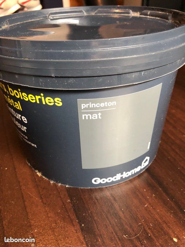 Pot Peinture gris mate 2,5L neuf (image 2)
