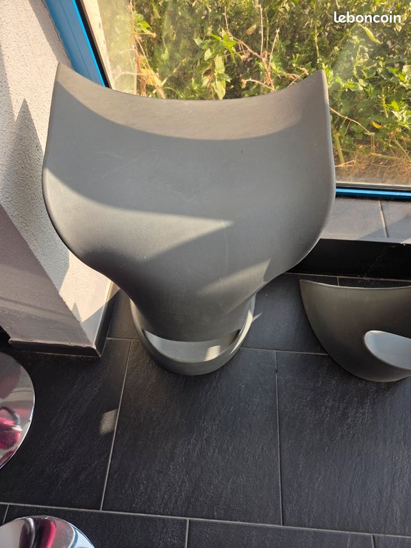 Lot de 4 tabourets de bar Slide Koncord – Design Karim Rashid (image 3)