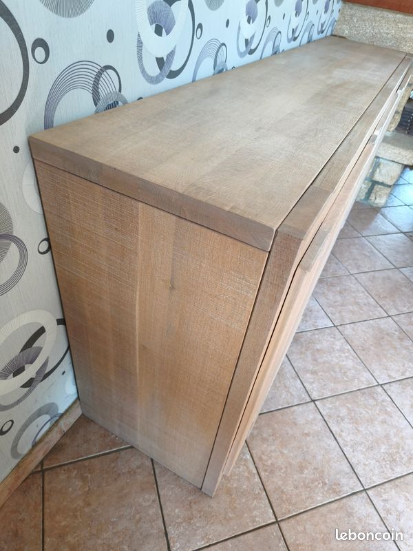 Ensemble Monsieur Meuble – Table extensible + Buffet 216 cm + Meuble TV (image 6)