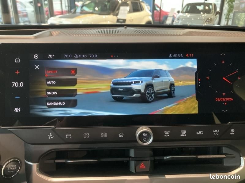 Jeep Compass Electrique 213ch 157kw Altitude (image 23)