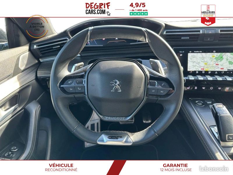 Peugeot 508 SW 1.5 BlueHDi 130 EAT8 GT + CUIR CHAUFFANT ET MASSANT + JANTES 19 + ATTELAGE + FOCAL... (image 21)