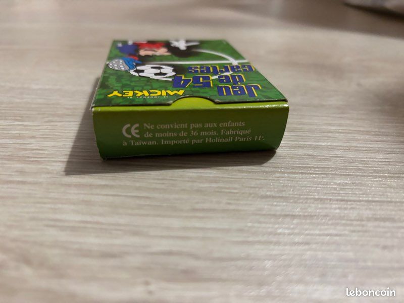 Jeu de cartes Mickey foot (image 3)