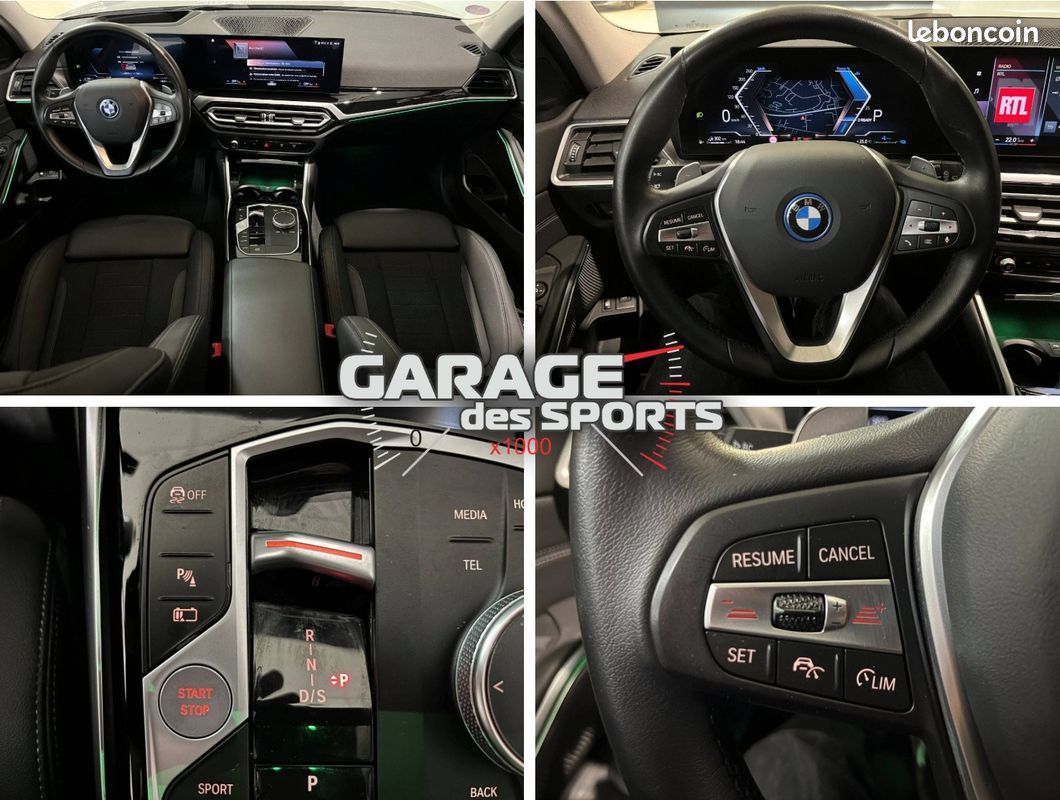 BMW Touring 320e xDrive 204 ch BVA8 Business Design + Attelage + Pack innovation + Pack divertissement + Sieges AV chauffants + Régulateur adaptatif (image 4)